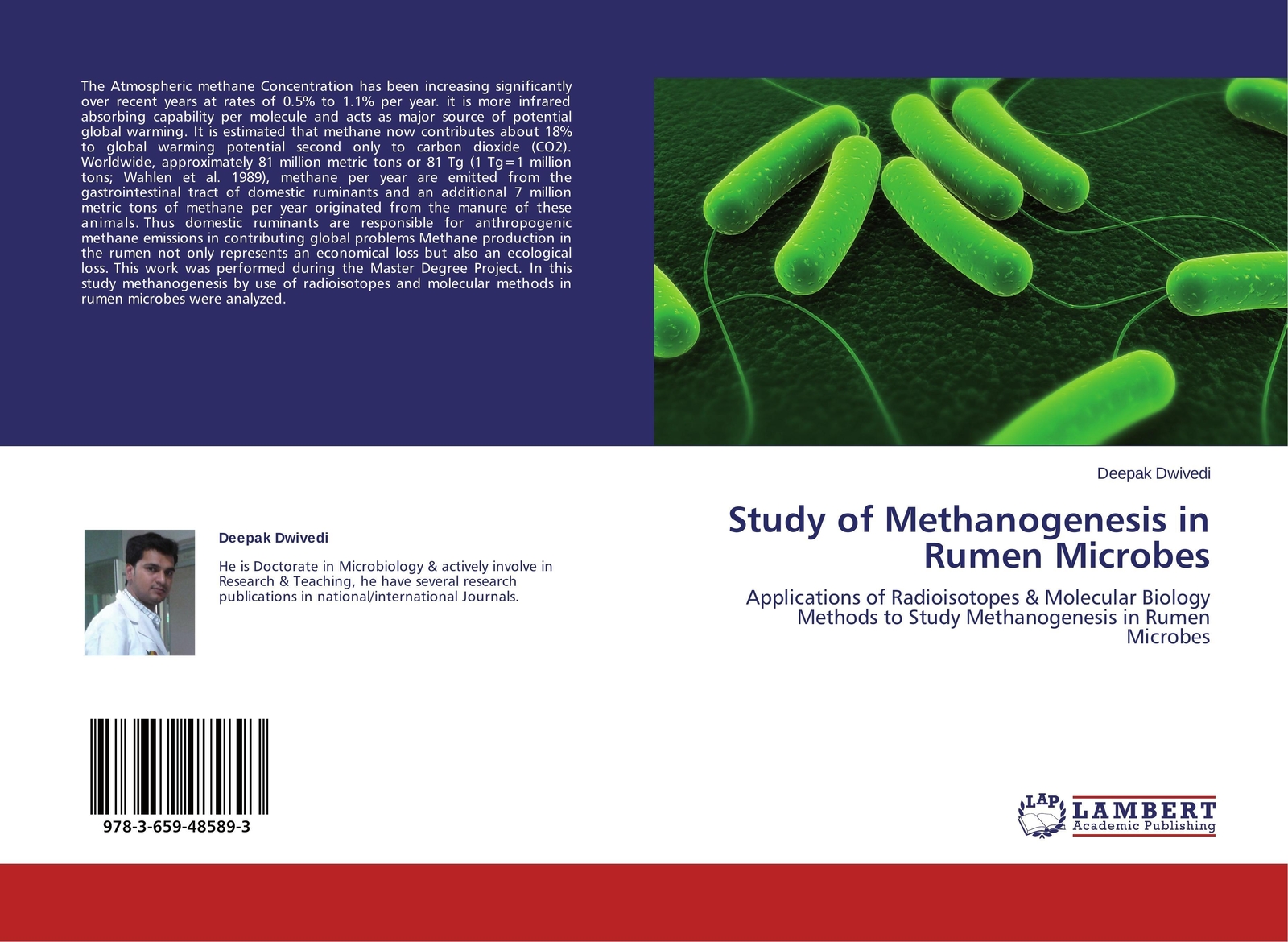 Thumbnail - Study Of Methanogenesis In Rumen Microbes Deepak Dwivedi Taschenbuch