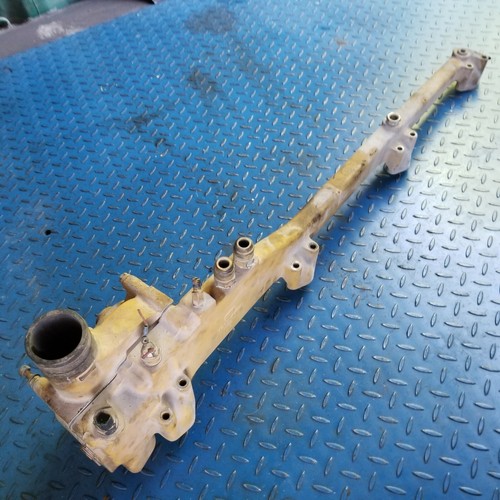 2000 CATERPILLAR C12 DIESEL ENGINE THERMOSTAT HOUSING PART NO. 1314163