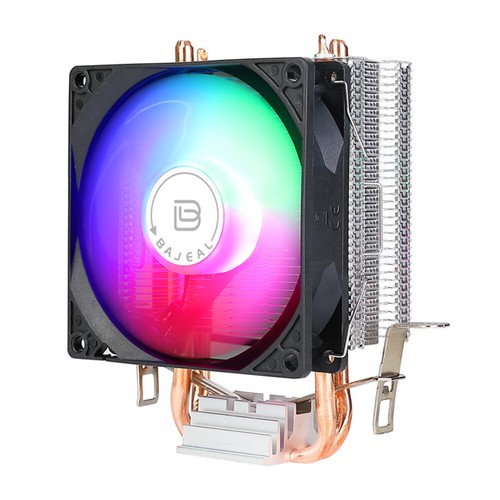 90mm CPU Cooler with 2 Heat Pipes for Intel LGA 775 1150/1151/1155/1156/1200 AMD - Picture 8 of 12