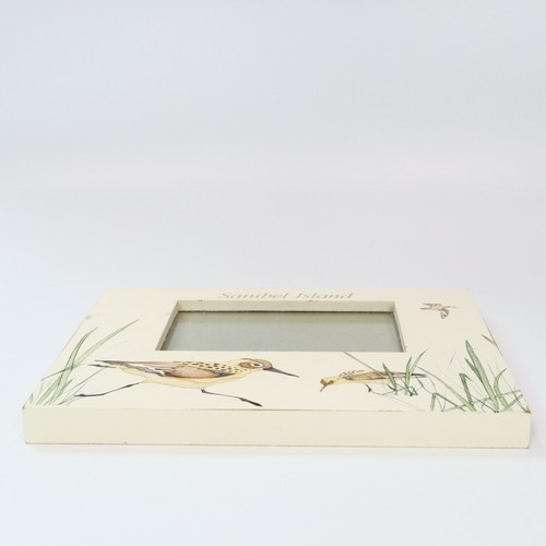 Danielson Designs Sanibel FL 4x6 Photo Frame Plover Birds Beach Coastal Signed - Picture 11 of 15