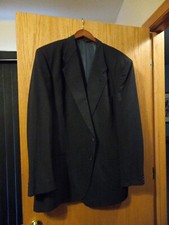 mens givenchy monsieur suit coat Jacket Blue No Tags See Measurments 100 Wool