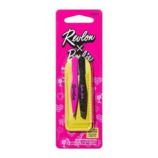 Revlon x Barbie Mini Tweezer Set, with Slant Tip  Pointed Tip  TravelCase