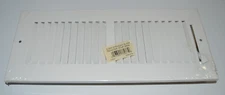 Hart & Cooley 682 12x4 W HVAC Register, 12" W x 4" H, Two-Way Steel for Sidewall