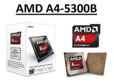 AMD A4-5300B Dual Core Processor 3.4 - 3.6 GHz, Socket FM2, 65W CPU