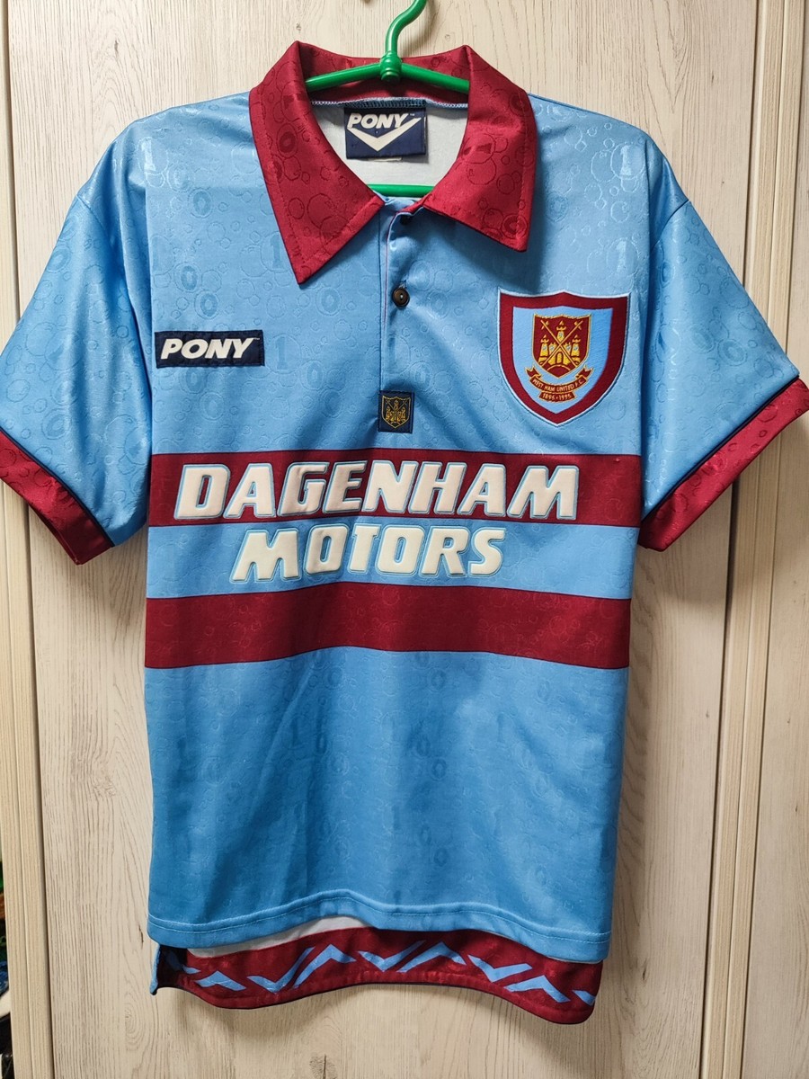 Size S West Ham United 1995-1997 away football shirt jersey | eBay UK
