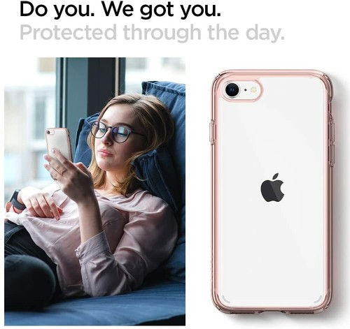 iPhone 6s 2015 Case Genuine SPIGEN Ultra Hybrid Clear Back Cover for Apple - Picture 6 of 61