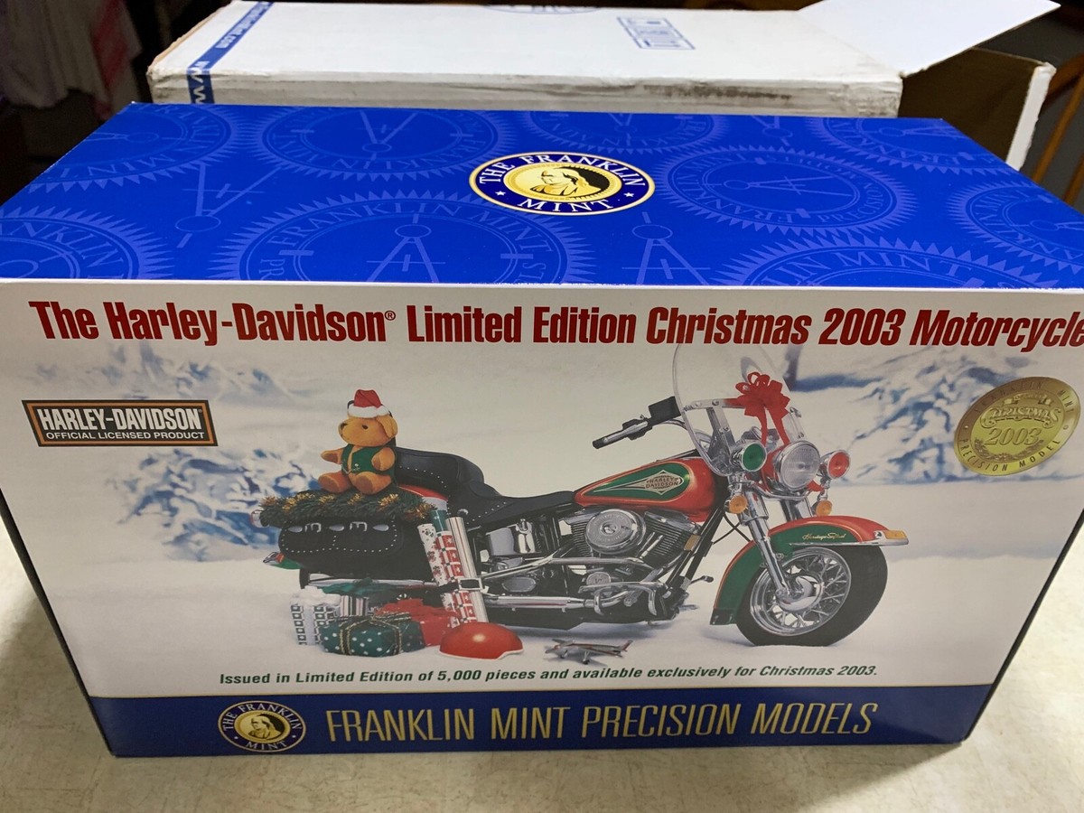 2003 XMAS FRANKLIN MINT 1996 HARLEY DAVIDSON HERITAGE 2003 XMAS FRANKLIN MINT 1996 HARLEY DAVIDSON HERITAGE
