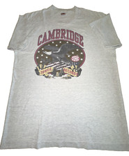 Cambridge Tower Records Vintage Grey Rap Band T Shirt Fruit of the Loom Men's XL