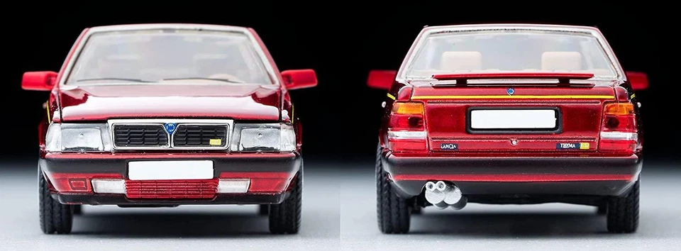 Tomica Limited Vintage Neo 1/64 LV-N277a Lancia Theme 8.32 Phase I Red - Image 4 of 4