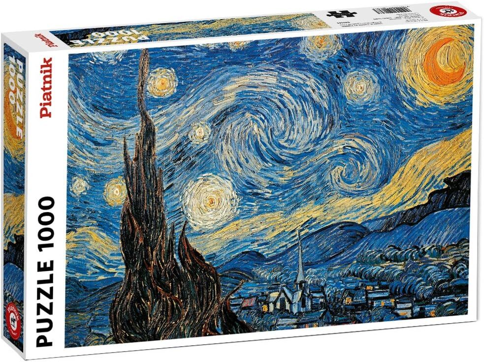 Piatnik Starry Night 1000 Piece Vincent van Gogh Jigsaw Puzzle