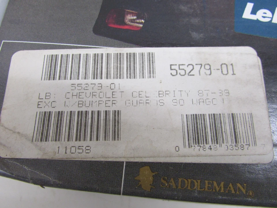 ¡NUEVO! CUBIERTA DELANTERA PERSONALIZADA SADDLEMAN LeBra, para: 87-89 Chevrolet Celebrity EXC Foto 2 de 4