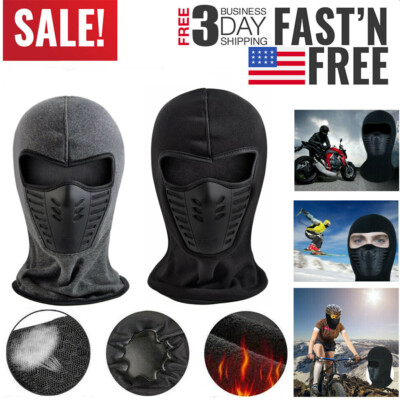 Balaclava Cycling Hat Ski Face Mask Winter Outdoor Sport Windproof Full Face Cap