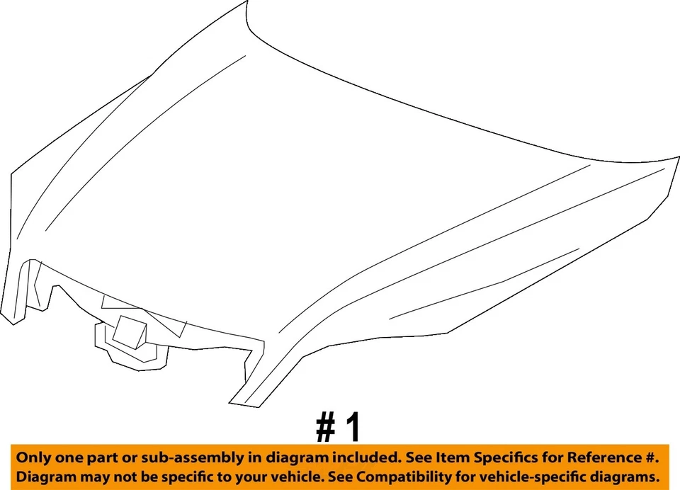 Used Hood fits: 2014 Chevrolet Captiva sport  Grade A - Imagem 4 de 4