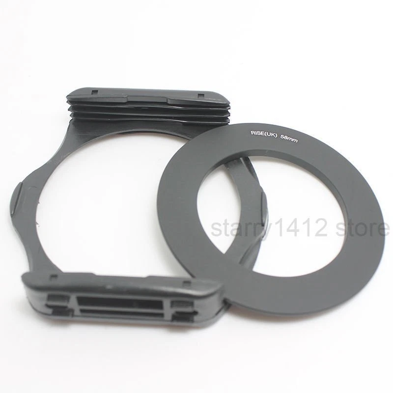 FULL ND2 4 8 filter+ Pouch Case+ 58mm Adapter Ring+Holder for Cokin P Series new - Image 4 of 4