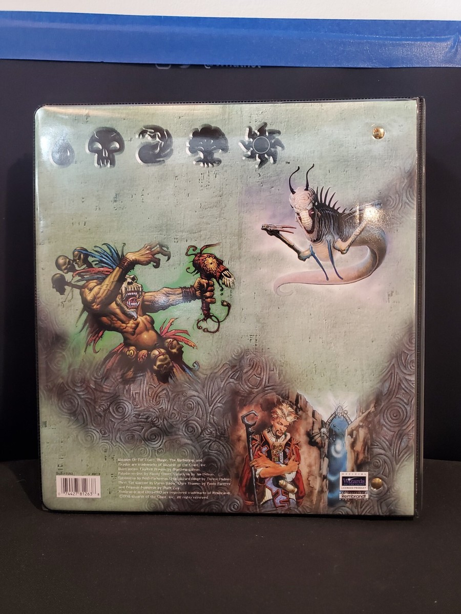 MTG EXODUS バインダー MTG Magic The Gathering Vintage Exodus Ultra Pro 3ring