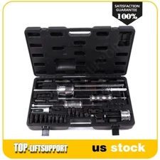 Complete Kit Auto Truck Diesel Injector Extractor Slide Hammer Puller Tool 40 PC