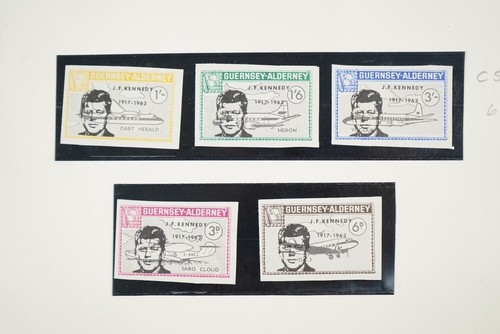 BRITISH ISLES SPECIALIZED 1960s JFK CINDERELLAS 250+ STAMPS & 50+ COVER - Bild 6 von 24