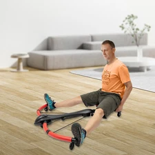 Full-Body Abdominal Exercise Machine with Adjustable Tension and Smart Display