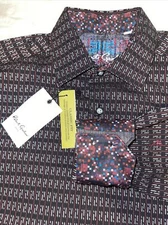 Robert Graham Classic Fit Long Sleeve Button Down Size M Multi-colored