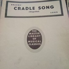Brahms Cradle Song Sheet Music
