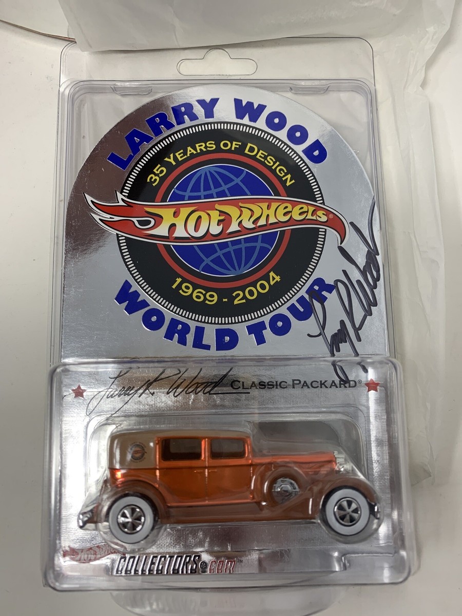 Hot Wheels Larry Wood World Tour Nib All Cars Signed Larry Hot Wheels Larry Wood World Tour Nib All Cars Signed Larry