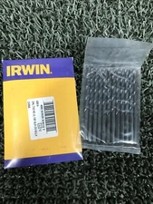 12 Pack Irwin 63514 Drill Bit 7/32" S X 3-3/4" L High Speed (#145)