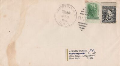 ZAYIX US Cover Montg. & N.O. RPO 1967 Duplex cancel 0324M0286 | eBay