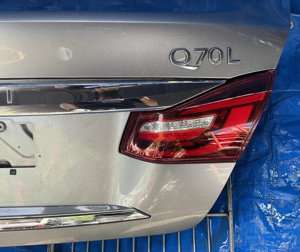 ⭐⭐15-19 INFINITI Q70 Q70L TAPA MALETERO CUBIERTA PUERTA TRASERA ESCOTILLA GRIS KAD # OR15-TRS313⭐ Foto 4 de 4