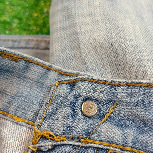 Vintage Levi's 501 XX Jeans Herren 32 Straight Button Fly Engineered 1978 70er selten - Bild 15 von 20