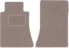Fu&szlig;matten Automatten Vorne Velours Beige f&uuml;r Mercedes C 190 W201 1982-1993