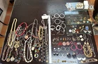 HUGE 100+ ESTATE Vintage to Now Costume Jewelry Lot NAPIER, 1928 MONET, STERLING