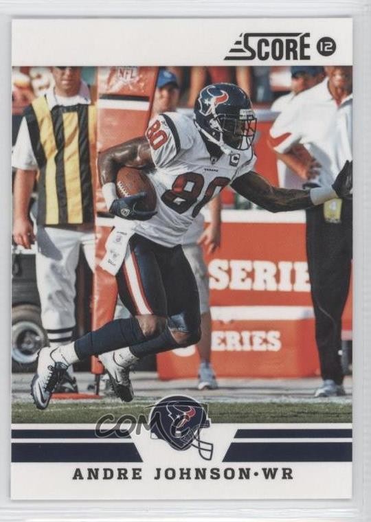 2012 Score Glossy Andre Johnson #169 HOF 0a1