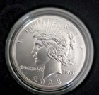 Gem 2023-P Peace Silver Dollar - 99.9% Silver - U.S. Mint BOX OGP & COA!