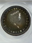 1978 Canada Silver $1 Commonwealth Games Graded MS 68 by ANACS Proof Like Toned