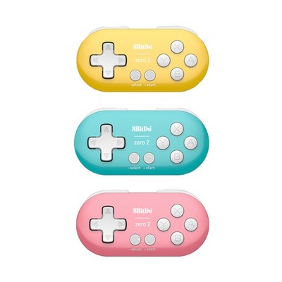 8BitDo Zero 2 Bluetooth Wireless Controller Switch PC Android macOS 1-3 Pack