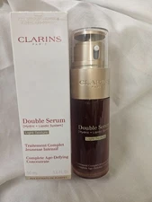 Clarins by Clarins, 1.6 oz /50ml - Double Serum, Light Texture - New In Box
