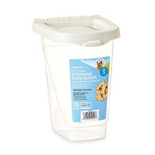 Large Pet Treat Storage Container with Airtight Lid for 2 lbs of Dog or Cat Food