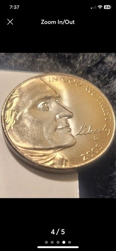 2005 D Jefferson Bison Buffalo Nickel !!