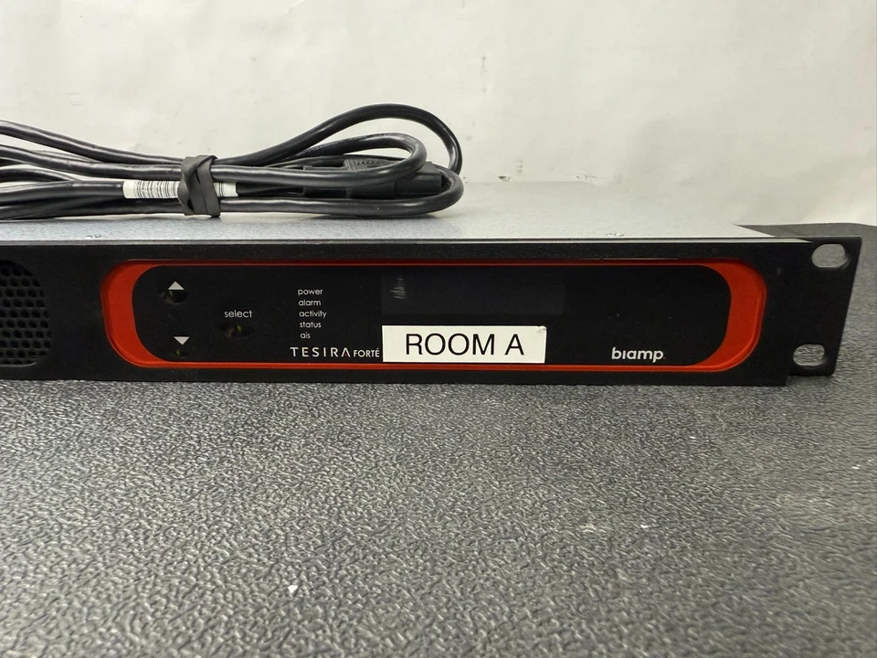 Biamp Tesira Forte AVB VT4 4 Analog Inputs Digital Audio Signal Processor - Image 2 of 4