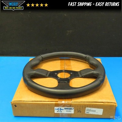 APC FORMULA 2 3 SPOKE STEERING WHEEL 5 HOLE GRANT PATTERN