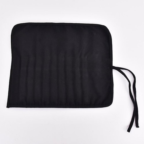 Roll Up Paint Brush Holder 22 Slot Canvas Open Top Design Spacious Capacity - Picture 9 of 24