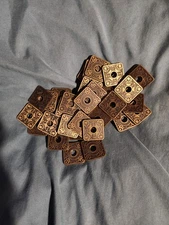Lords of Waterdeep set of 49 Kickstarter exclusive square metal upgraded coins