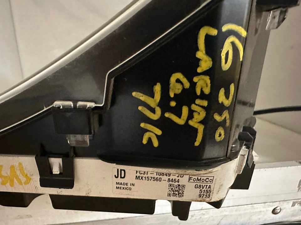 Speedometer Instrument Cluster 2016 Ford F350 F250 Gauges 77,661 Miles DIESEL - Image 3 of 3