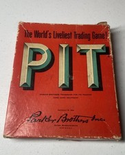 PIT Trading Card Game 1962 INCOMPLETE Vintage Bull  Bear Version