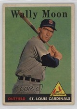 1958 Topps Wally Moon #210 1fk5