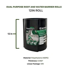 12 In. D X 120 In. L Polyethylene Dual Purpose Root And Water Barrier Rolls-CR12