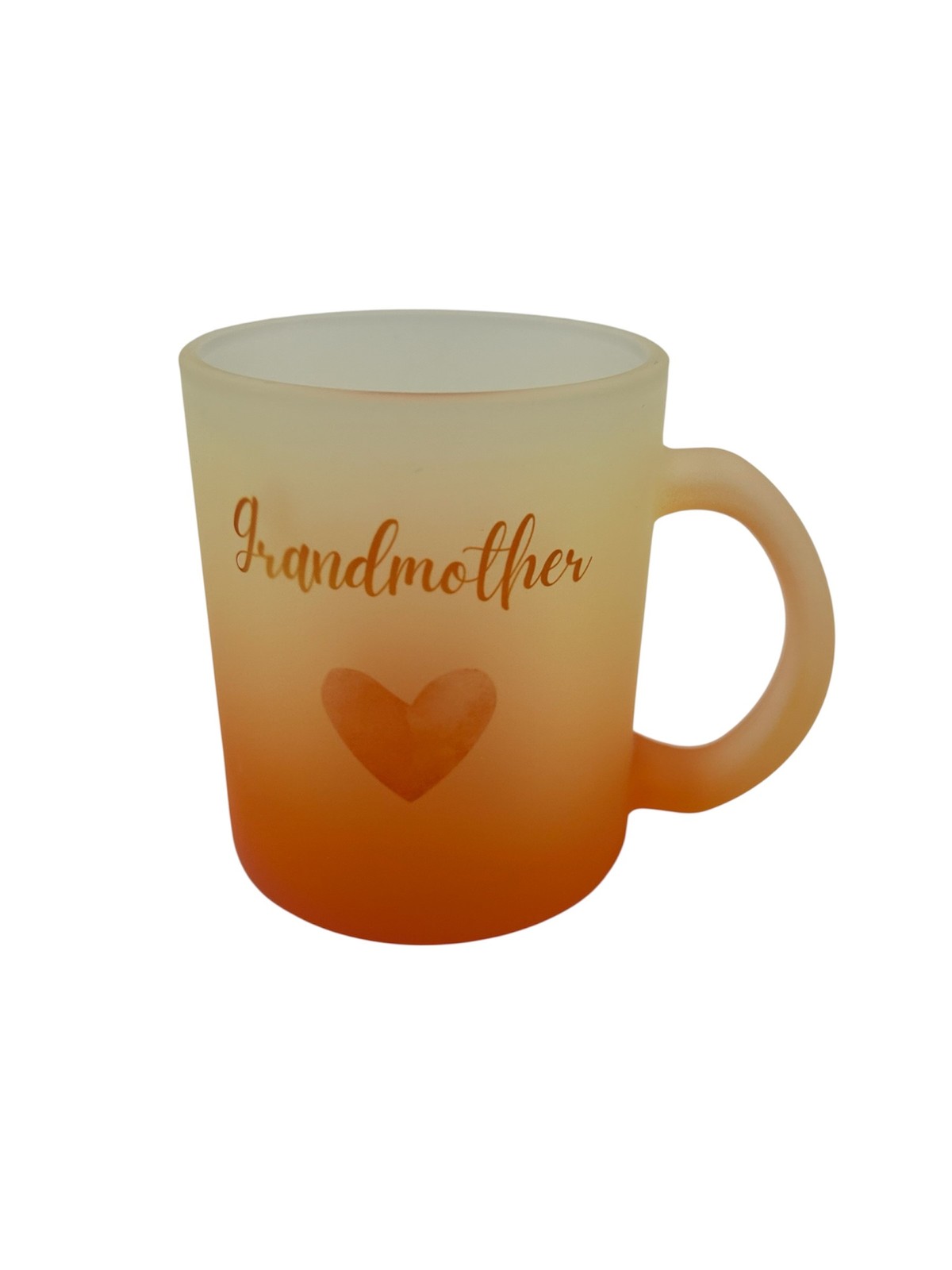 Woodside Home Living - Grandmother Orange Ombre Sentiment Mug