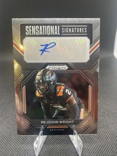 2023 Prizm Draft Picks Rejzohn Wright Sensational Signatures RC Auto #SS-REW🔥