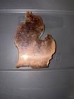 Unique Large Copper Decorator Slab - State Of Michigan — photo 1