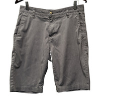Volcom Corpo Class Frickin Men's Shorts Size 30 Light Gray Slant Front Pockets